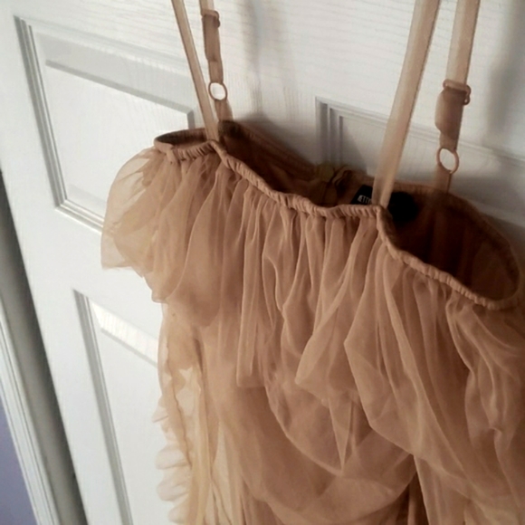 🐪🐪🐪 PRETTY LITTLE THING tulle mini-dress 🐪🐪🐪 - Picture 3 of 10